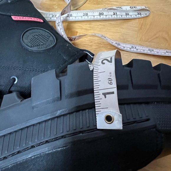 “Palladium” Revolt Hi-Tech Black Rugged High-Tops (8.5) NIB Trendy - Picture 4 of 8